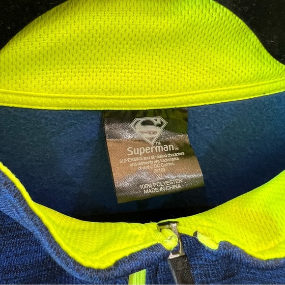 Superman Quarter Zip Pullover - Picture 3 of 3